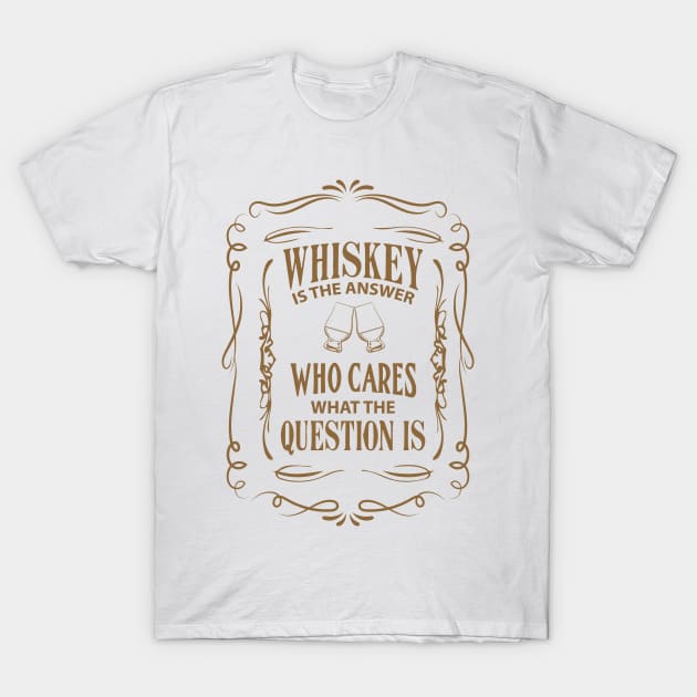 Fantastic Whiskey T-Shirt by designdaking